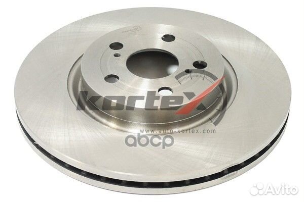 Диск торм. toyota avensis (T25) 03- пер.вент.(d