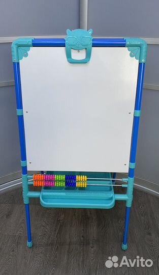 Мольберт детский двухсторонний растущий напольный