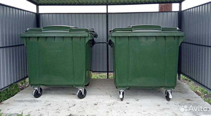 Пластиковый контейнер 1100л. Арт. 5145