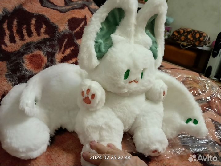 Мягкие игрушки кукла Сино и заяц