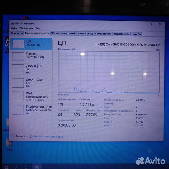 Ноутбук Acer Aspire 5750G Intel Core i7, 8Гб, SSD