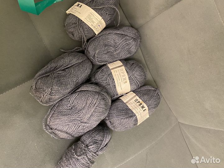 Пряжа для вязания чистошерстянная СССР