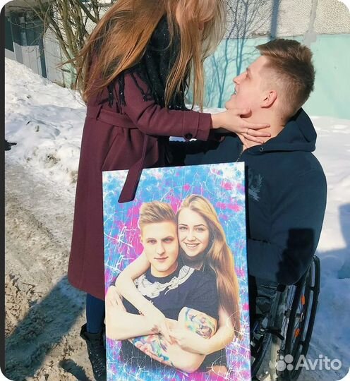 Портрет по фото подарок