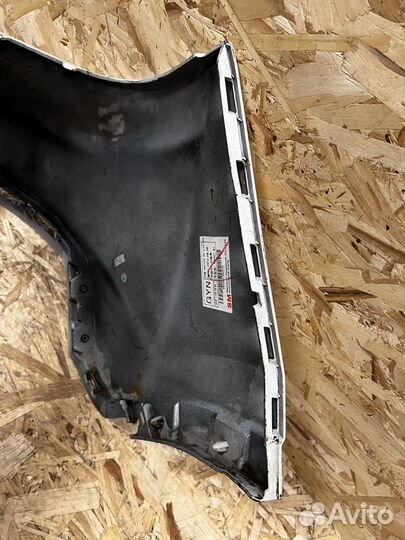 Задний бампер opel mokka левая сторона
