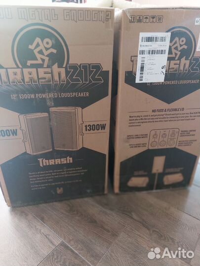 Mackie Thrash212 и RCF 310A