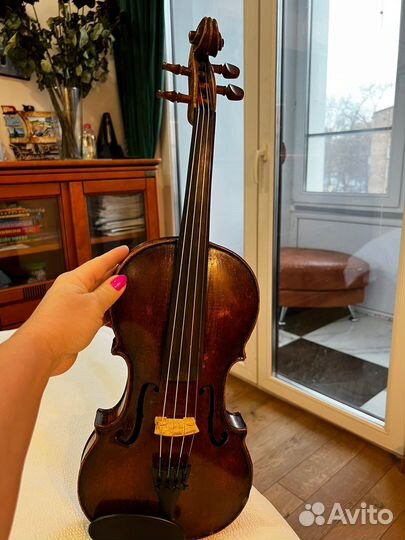 Скрипка немецкая старинная
