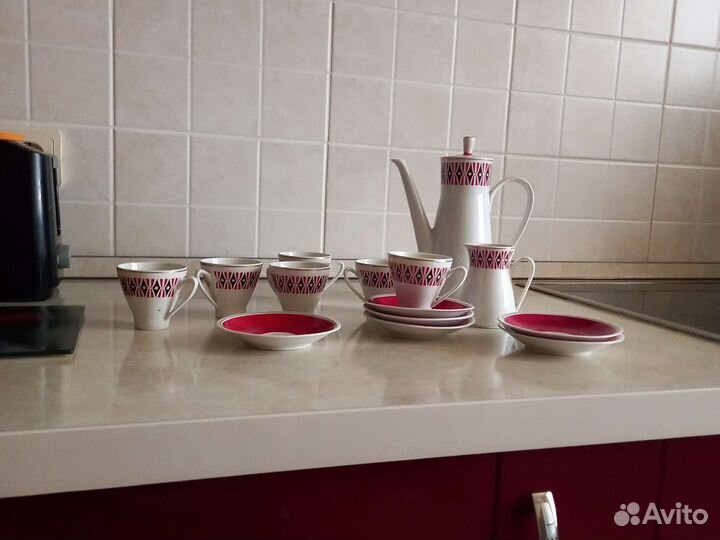 Сервиз кофейный фарфор freiberger porzellan