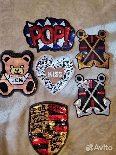 Декор аппликация нашивка для одежды