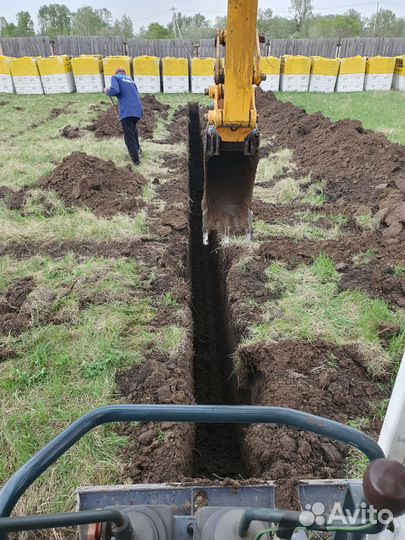 Услуги мини экскаватора