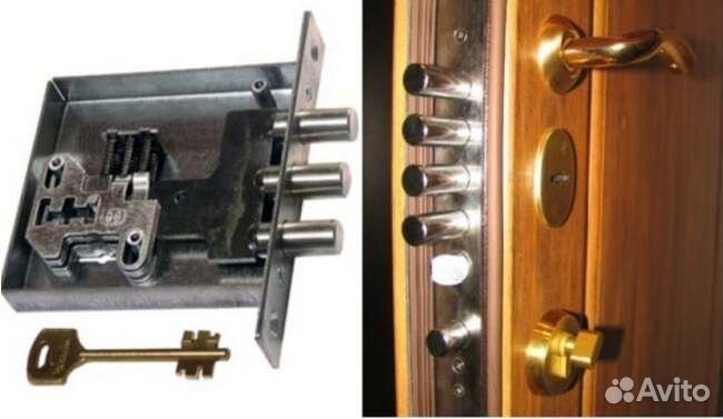 Замена, врезка,установка, ремонт замков