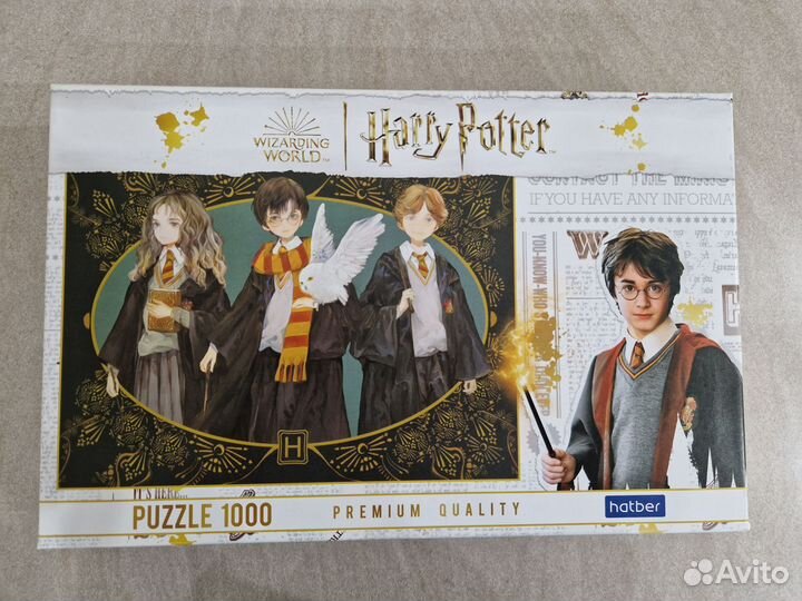 Пазлы 1000 деталей Гарри Поттер