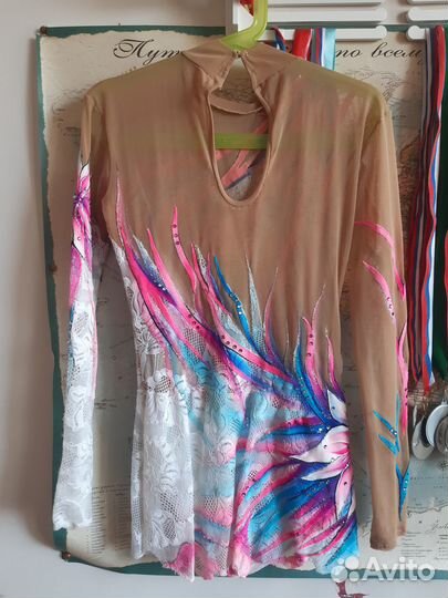 Купальник для художественной гимнастики 128