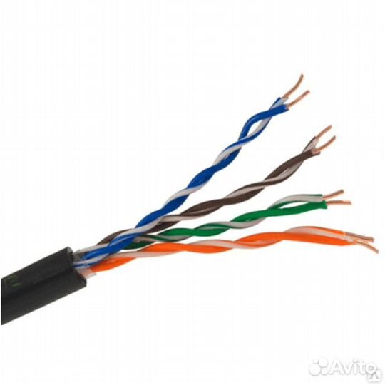 Кабель витая пара UTP (ксспп) 5e 4x2x0,52