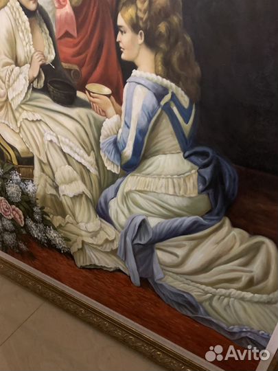 Картина маслом на холсте Три сестры