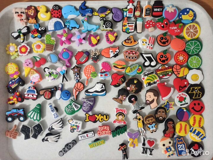 Джибитсы для crocs (цена за 4 штуки )