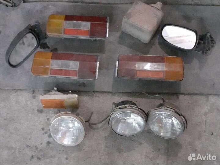 Фонари перед зад