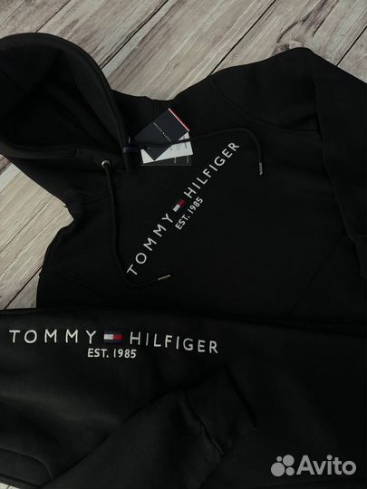 Спортивный костюм Tommy Hilfiger 1985 черный люкс