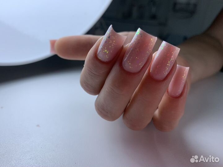Гель-лак,маникюр,наращивание,укрепление