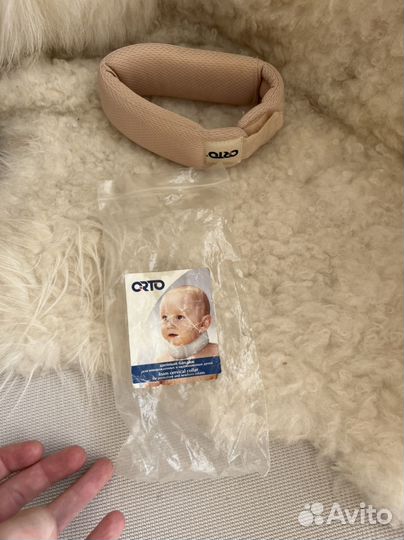 Воротник шанца для новорожденных бандаж orto