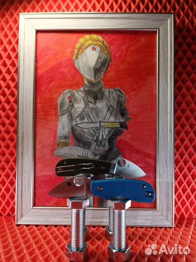 Нож Spyderco Squeak