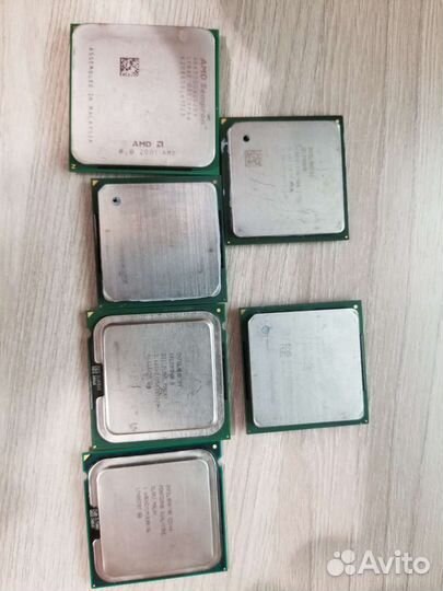 Процессоры 6 штук разных