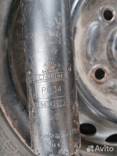 Задние амортизаторы Daewoo Matiz