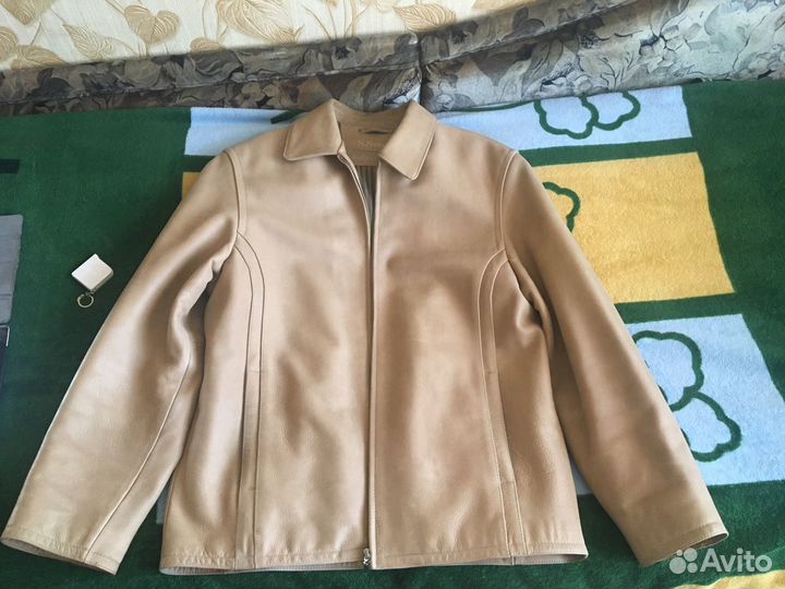 Куртка кожаная