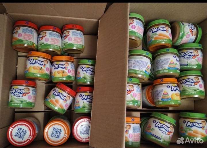 Овощное пюре агуша