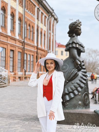 Шляпа фетровая женская