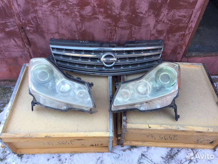 Фары Infiniti m35, m25 Nissan fuga