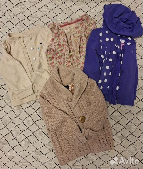 Вещи пакетом на девочку 86 92