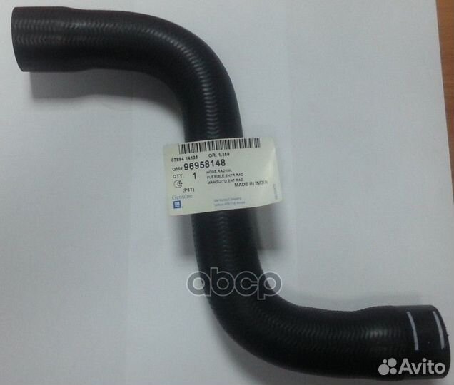 Шланг радиатора верхний 96958148 general motors