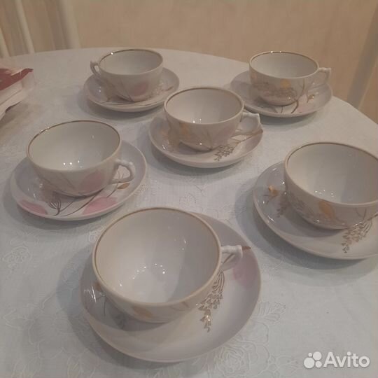 Чайные пары Дулево