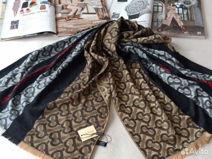 Палантин Шарф Burberry Кашемир двусторонний новый