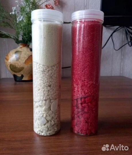 Декоративный песок, камешки