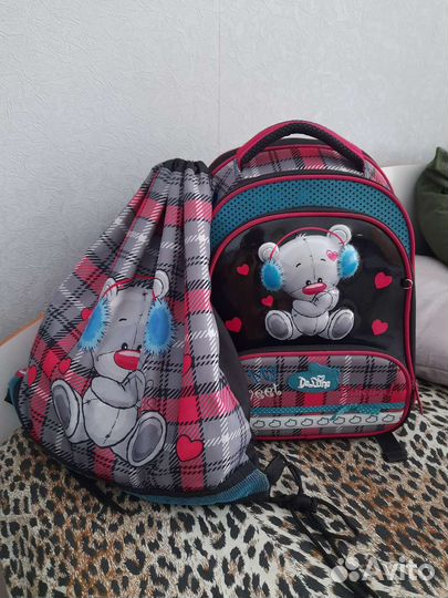 Школьный рюкзак delune и мешок для обуви