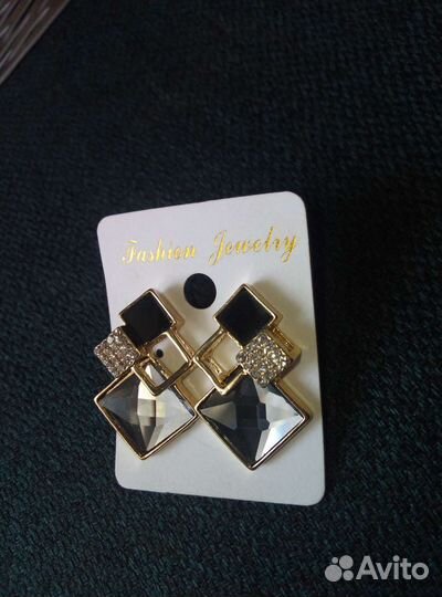 Серьги новые