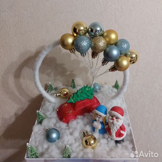 Новогодняя поделка в сад и школу