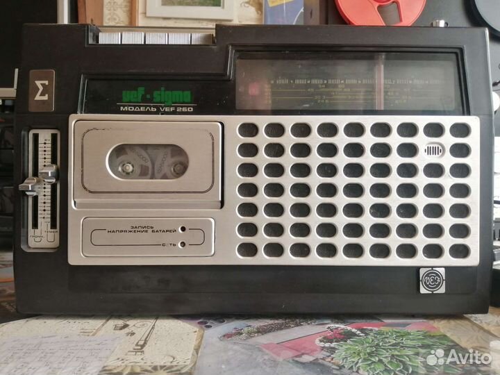 Магнитола Vef sigma 260