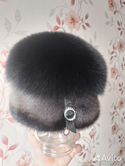 Шапка зимняя норковая