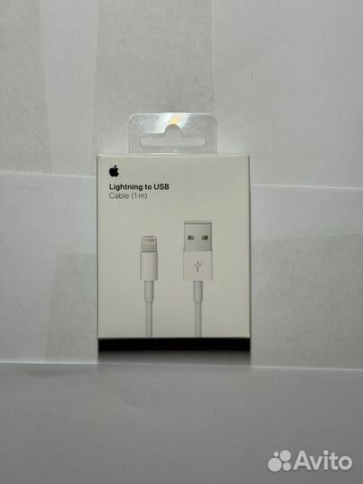 Оригинальный кабель Apple USB A - Lightning 1M