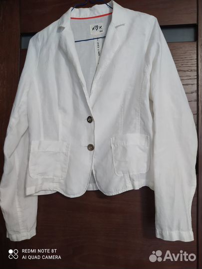 Жакет белый женский