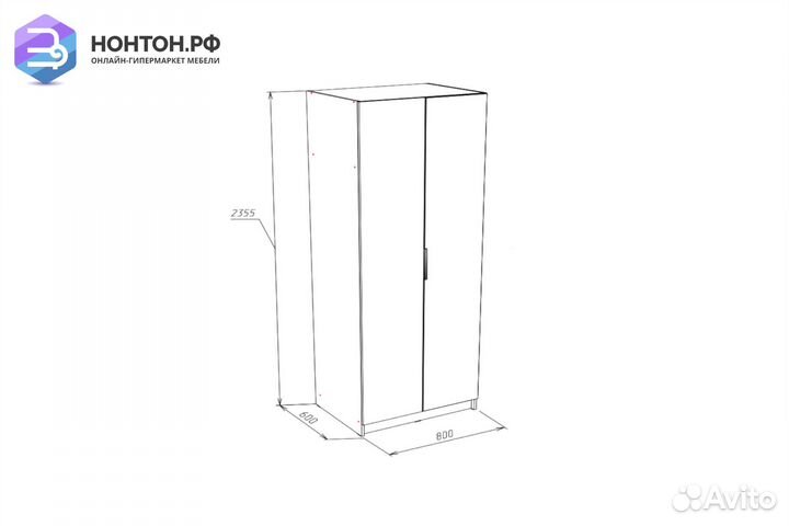 Шкаф Венеция комбинация № 4 дуб серый крафт / граф