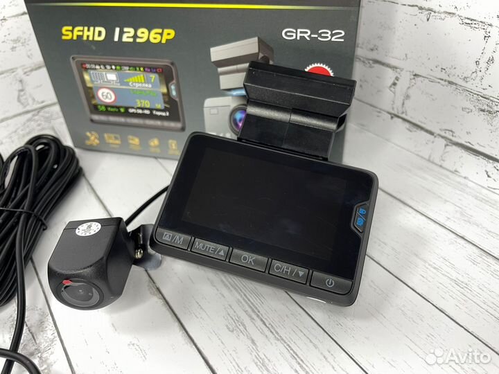 Видеорегистратор комбо 3В1 pioneer GR-32