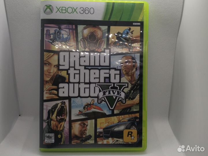 Диск Гта 5 на Xbox 360
