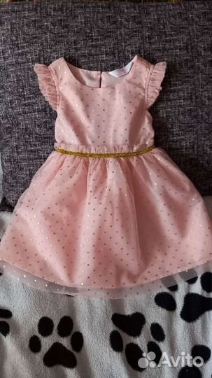 Платье для девочки 86-92