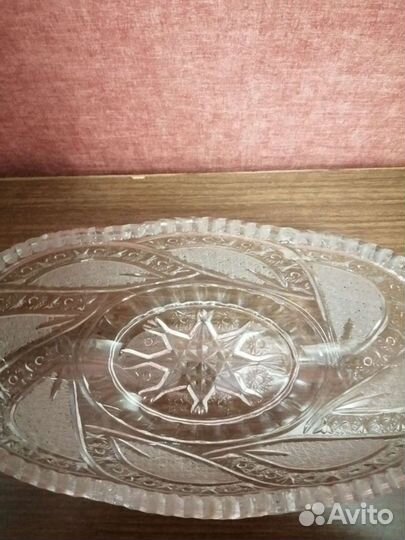 Ваза хрустальная СССР