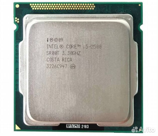Процессор intel core i5 2500