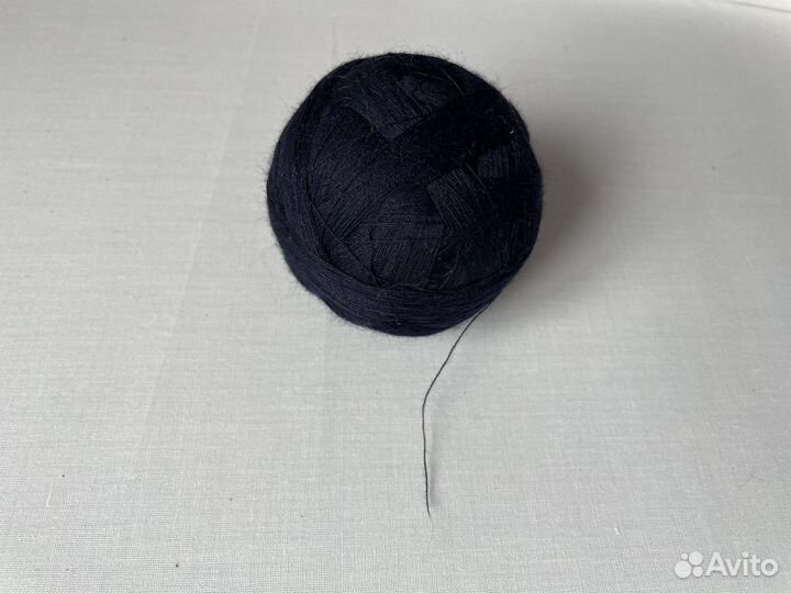 Нитки вязальные - шерсть тонкая