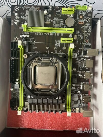 Комплект мать+процесор xeon 2689